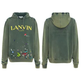 Lanvin Plush Hoodies