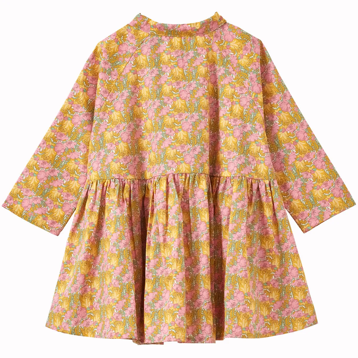 Lemon Balm Tunic Top in Liberty Floral Pink / Yellow by Caramel