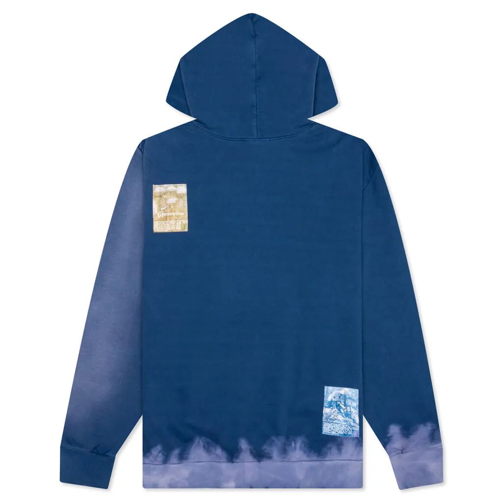 Lotta Tyvek Hoodie - Navy Tie Dye