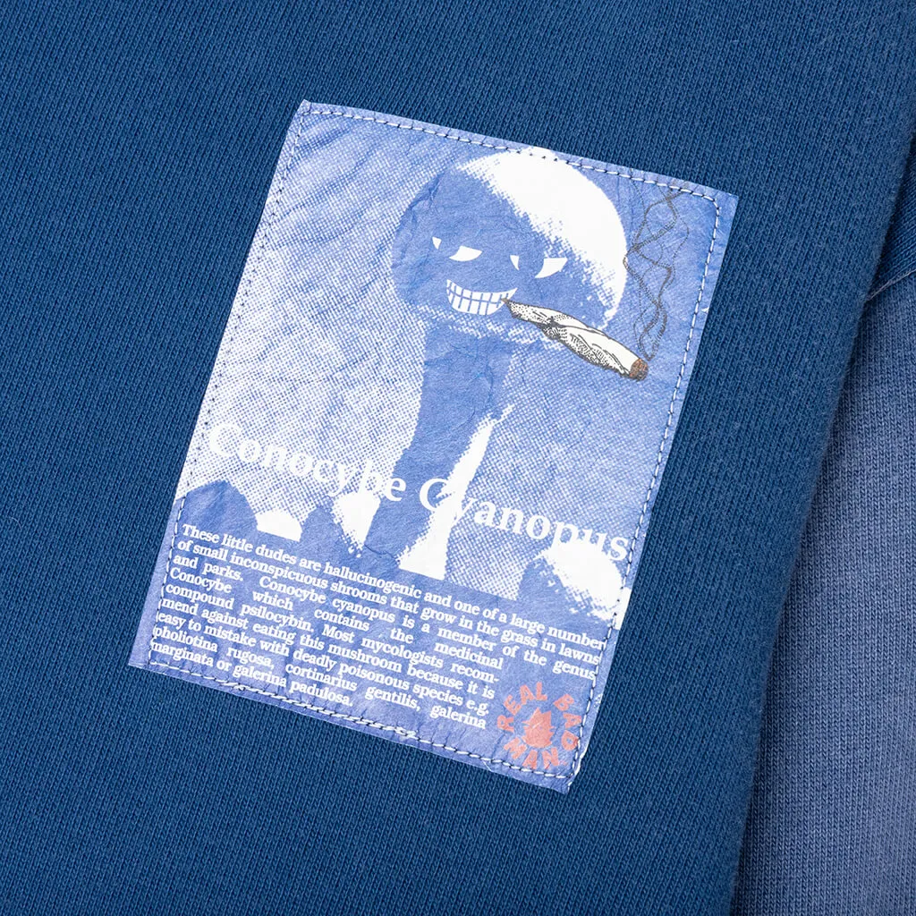 Lotta Tyvek Hoodie - Navy Tie Dye