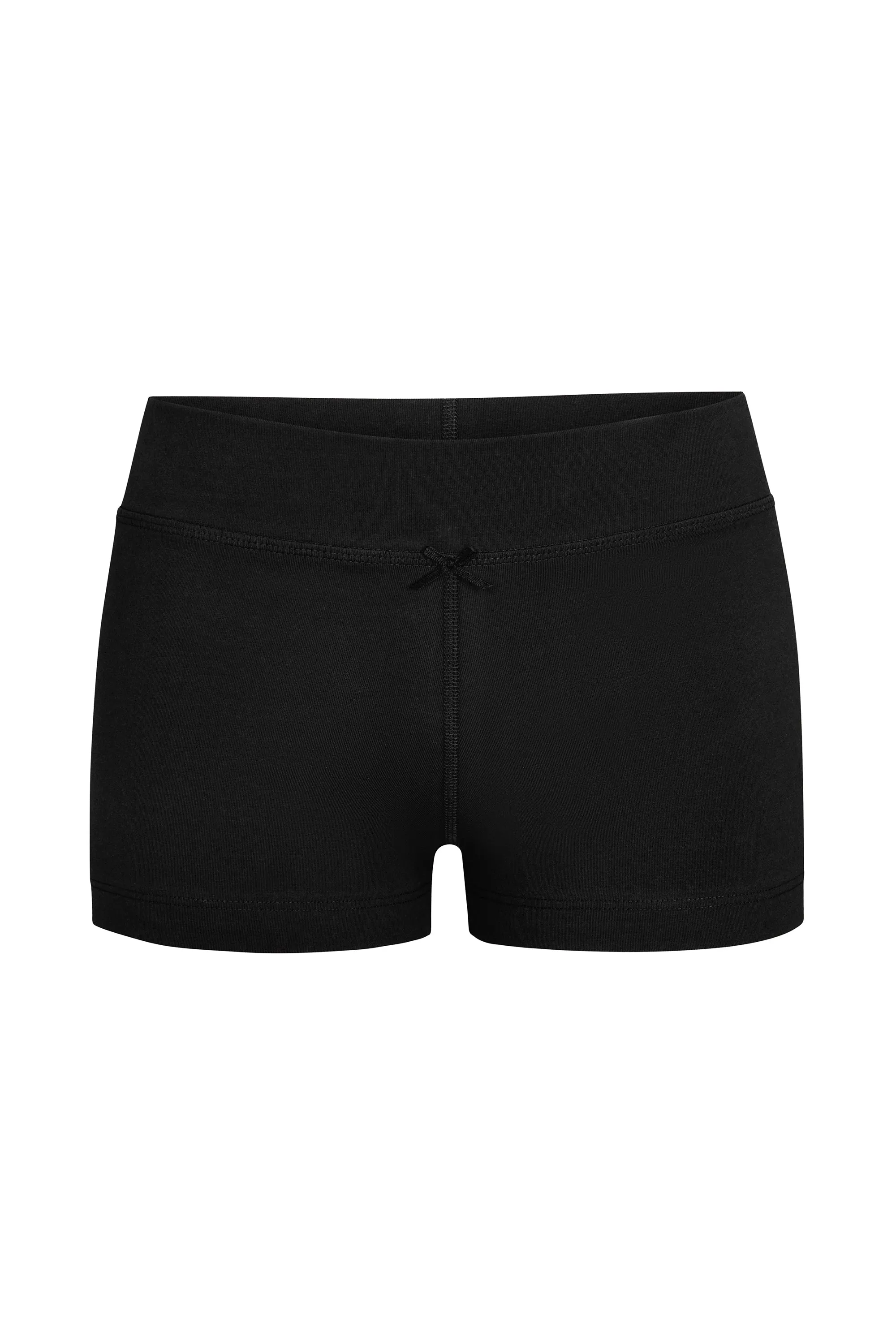 LOUNGE BIKE SHORTS IN ONYX BOW