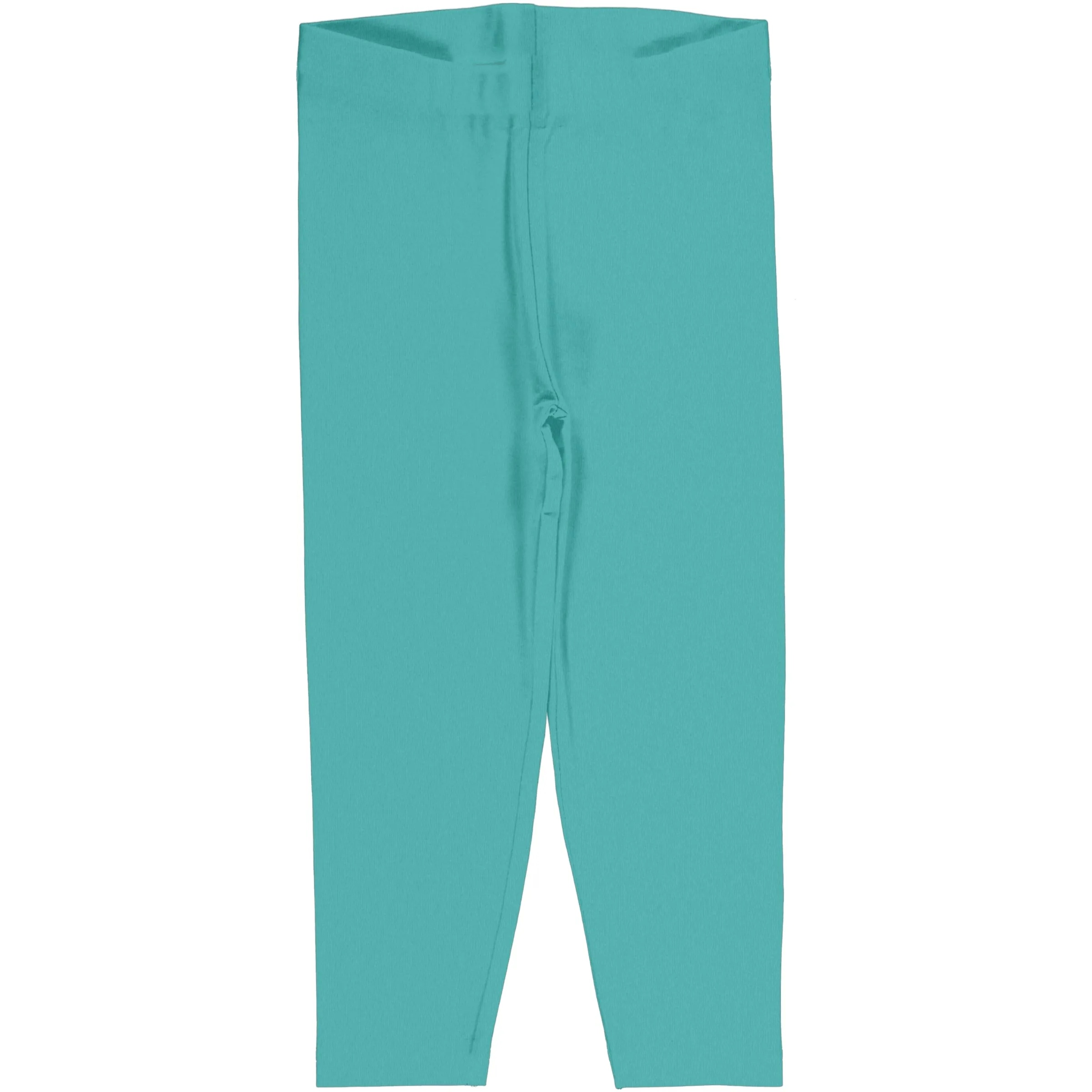 Maxomorra Aqua Cotton Cropped Leggings