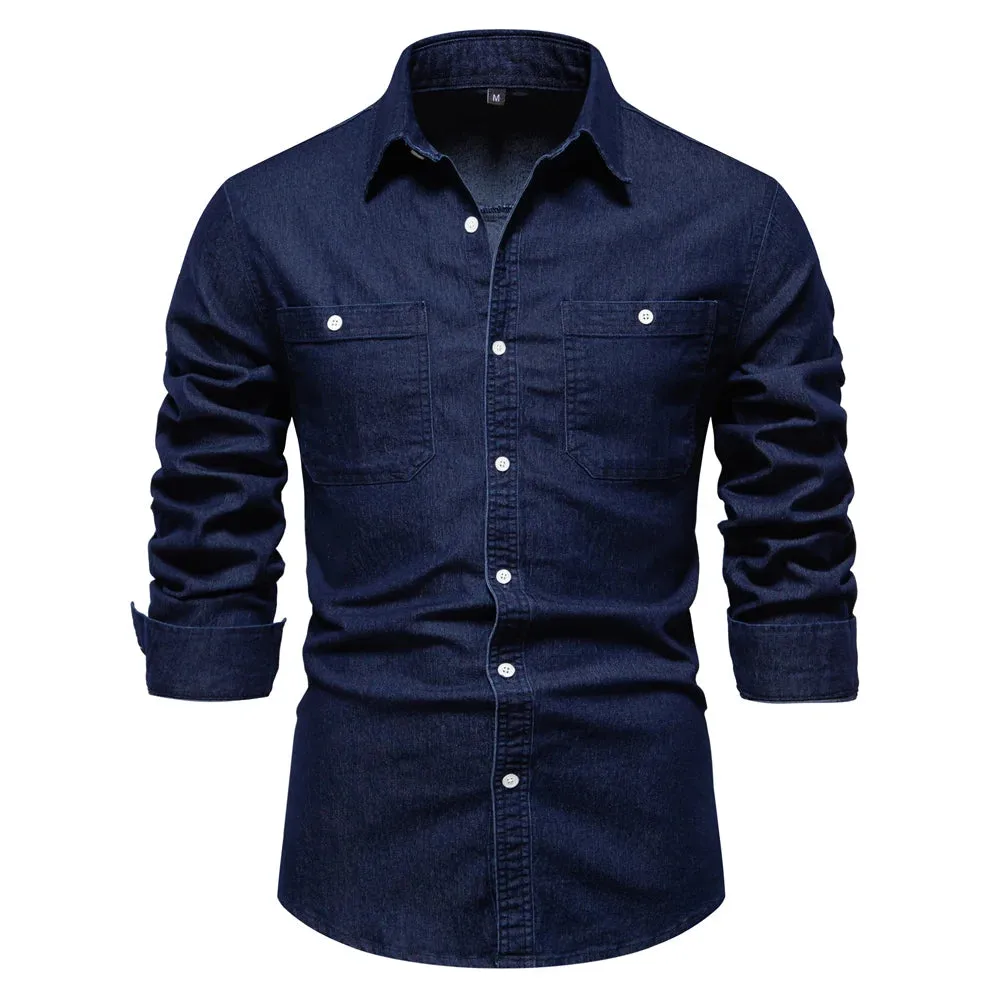 Men’s Full Sleeve Cotton Denim Shirts