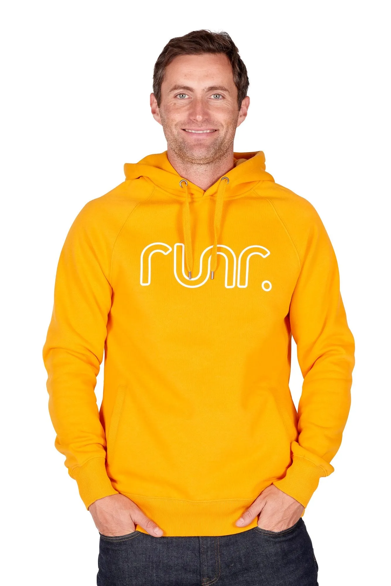 Men's Midnight Runr Hoodies - Mango