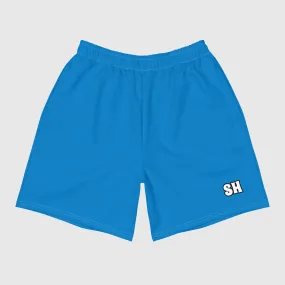 Men's Recycled Athletic Shorts - Blue