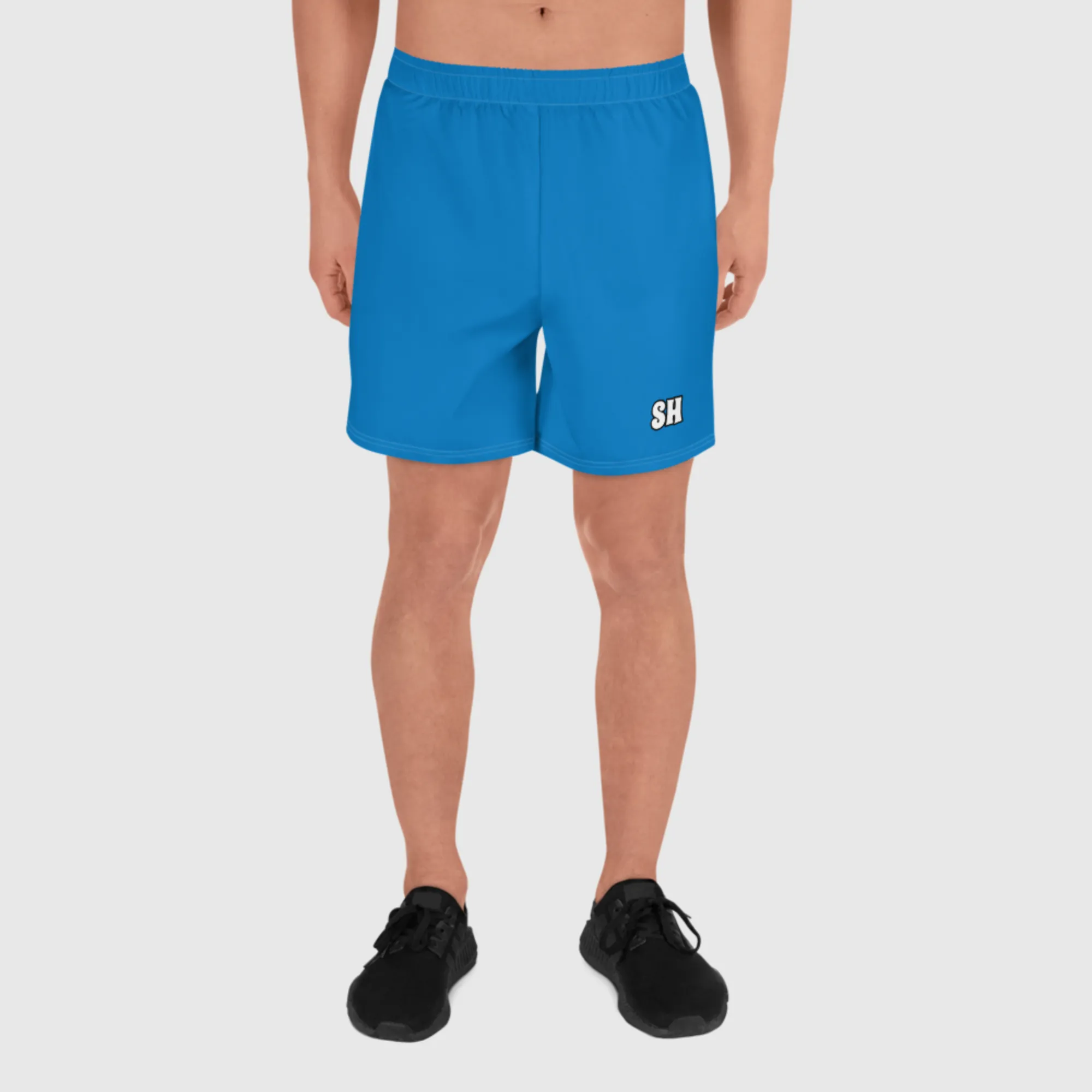 Men's Recycled Athletic Shorts - Blue