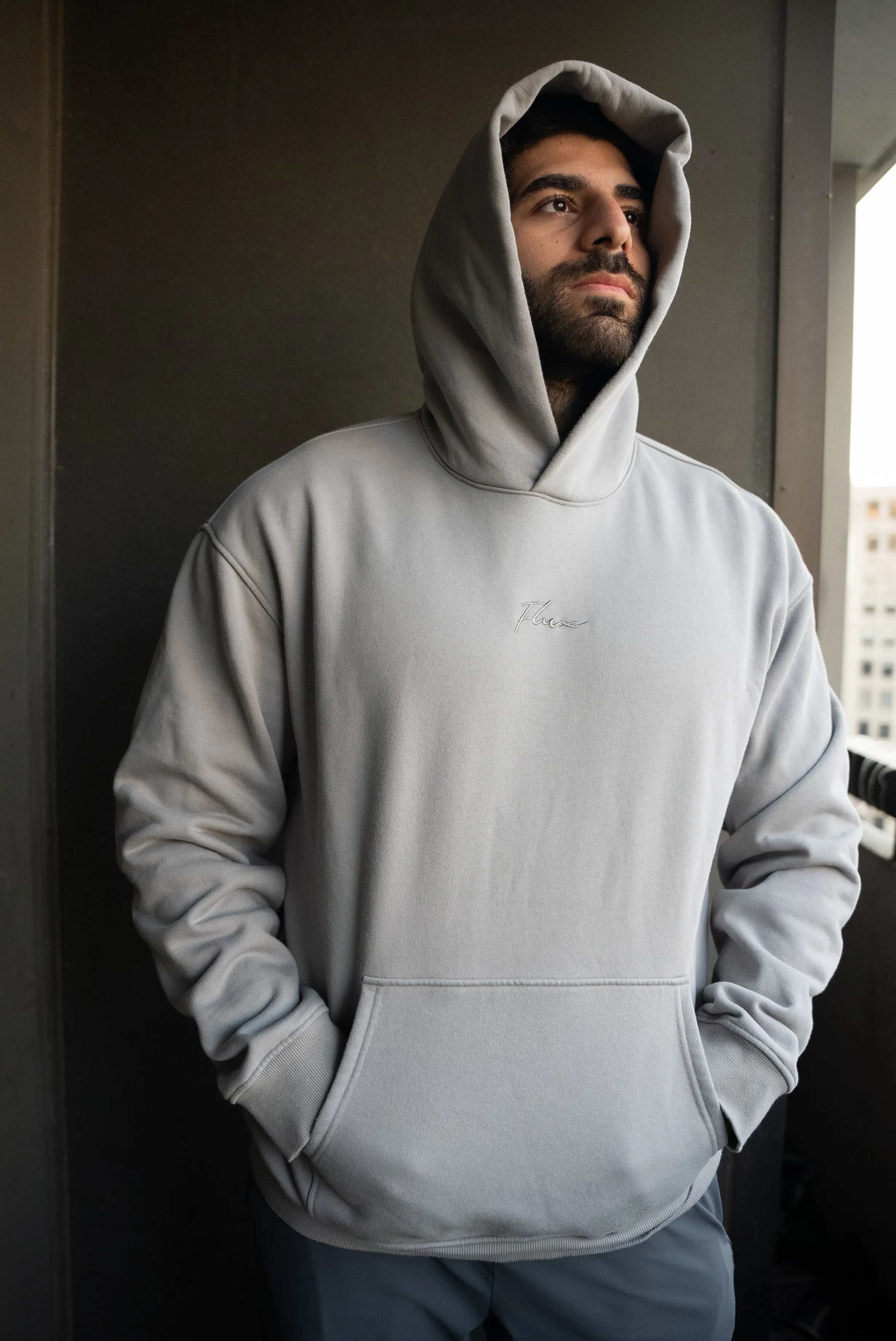 Mercury Mist Heavyweight Oversize Hoodie