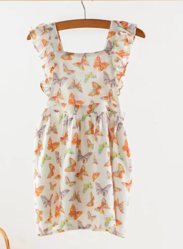 Nola Tawk - You Give me Butterflies Muslin Dress