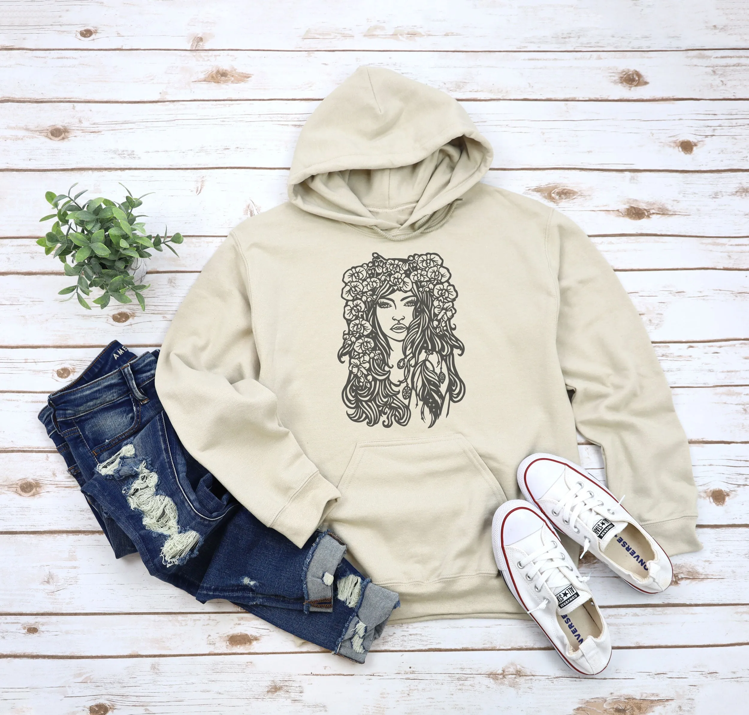 Orchid Goddess Adult Hoodies