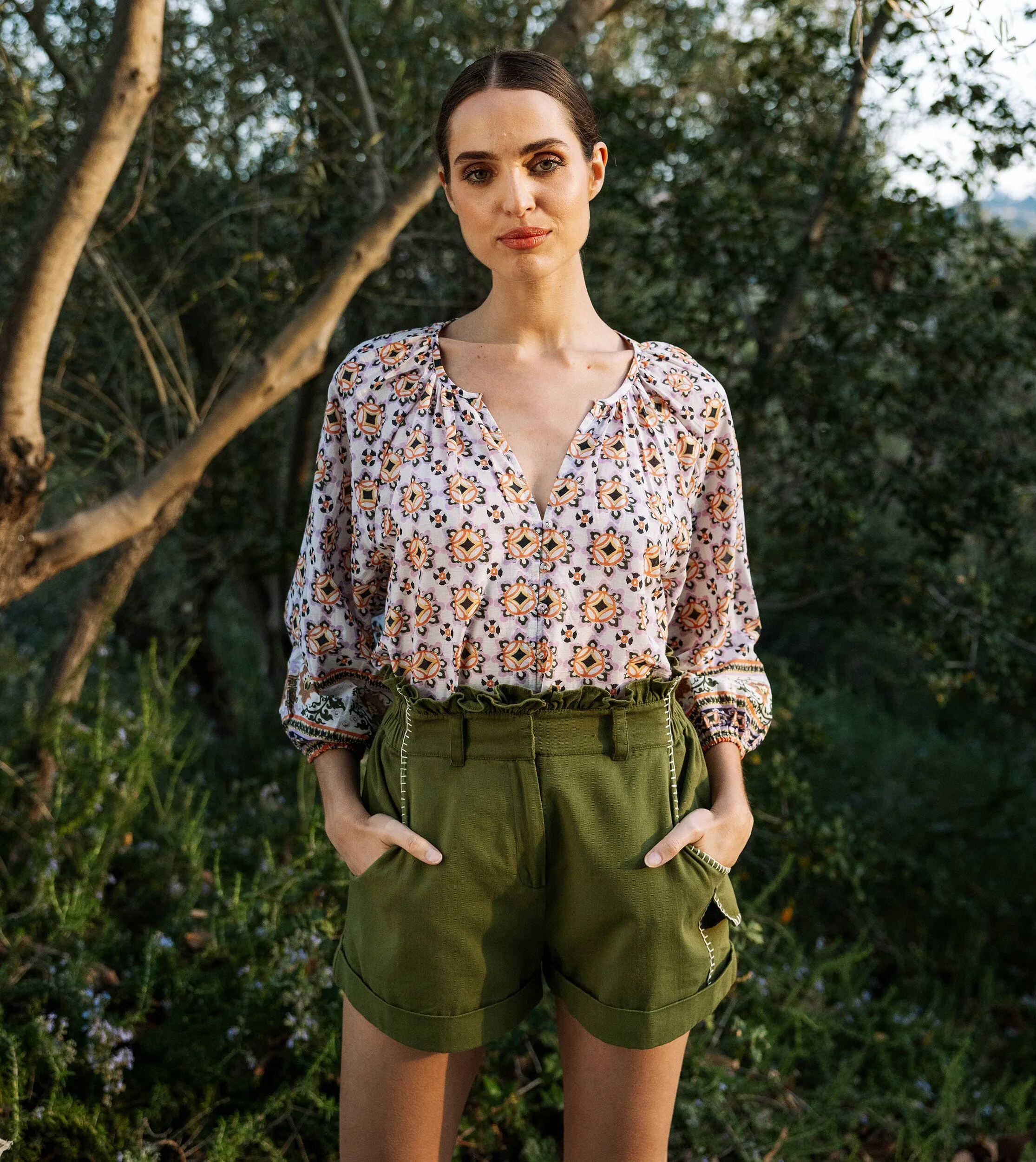 Ramona Blouse | Marrakesh