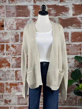 Reagan Cardigan  in Natural