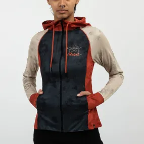 Rebel Womens Performance Zip Hoodie