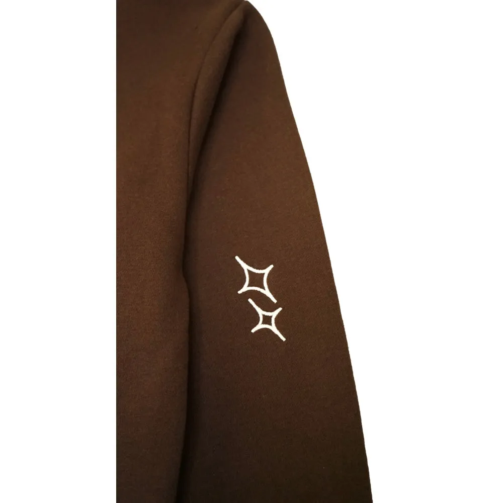 ROSEMAESE ROSEMAESE X FORKICKS ORIGINAL HOODIES-BROWN