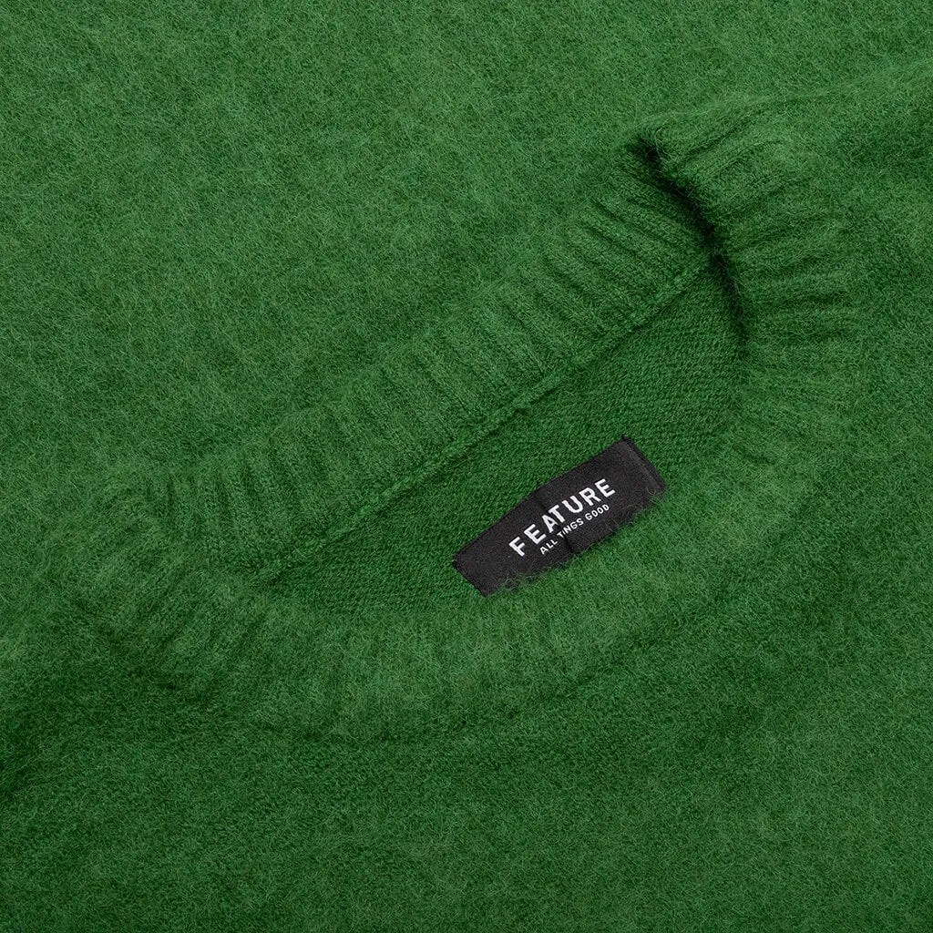 Script Logo Sweater - Green