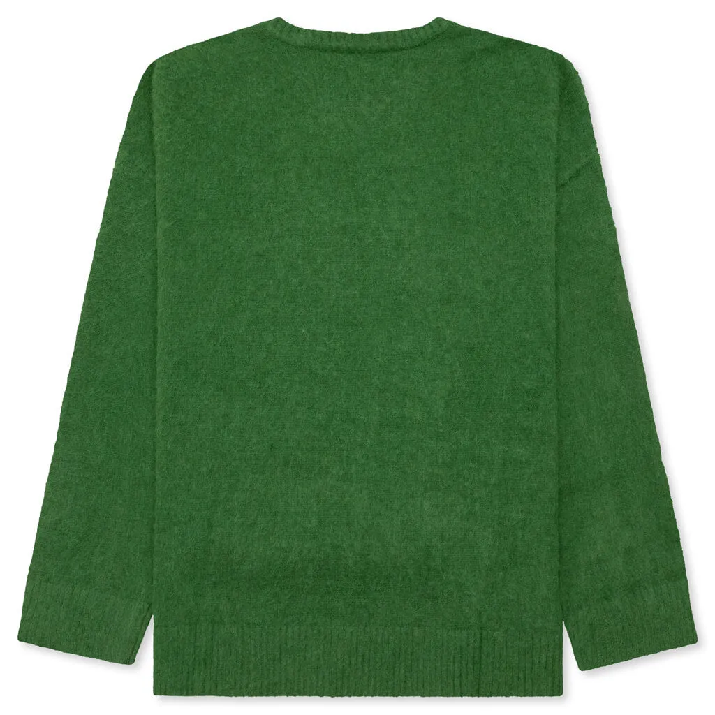 Script Logo Sweater - Green