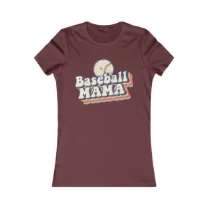 Stylish Baseball Mama Women's Tee