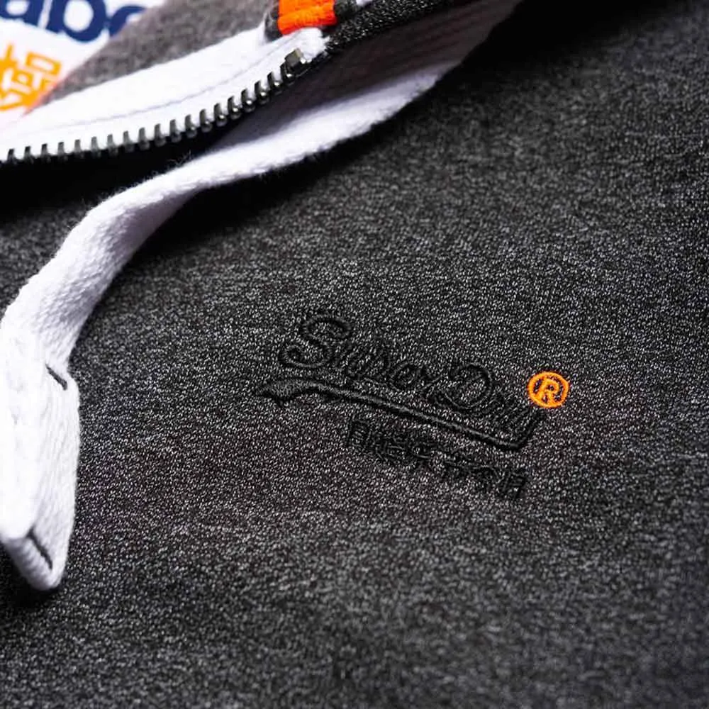 Superdry Orange Label Ziphood - Low Light Black Grit