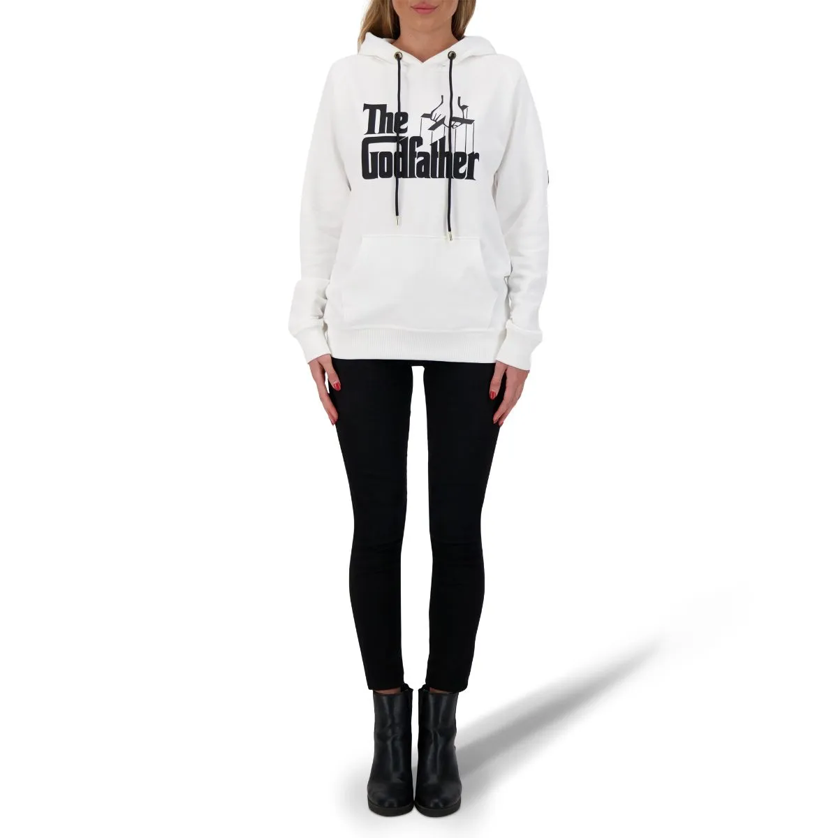 The Godfather Unisex Hoodies Raglan Sleeve - WHITE/BLACK