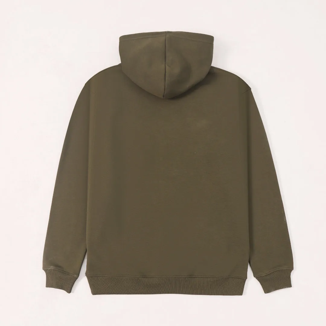 TNY Unisex Oversized Hoodie - Olive Green