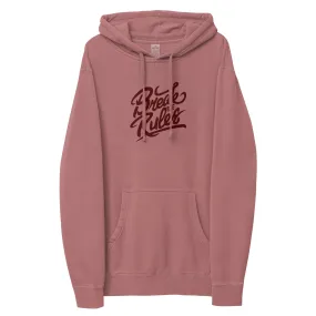 Vintage Vibes Premium Hoodie – Dusty Rose – Break the Rules