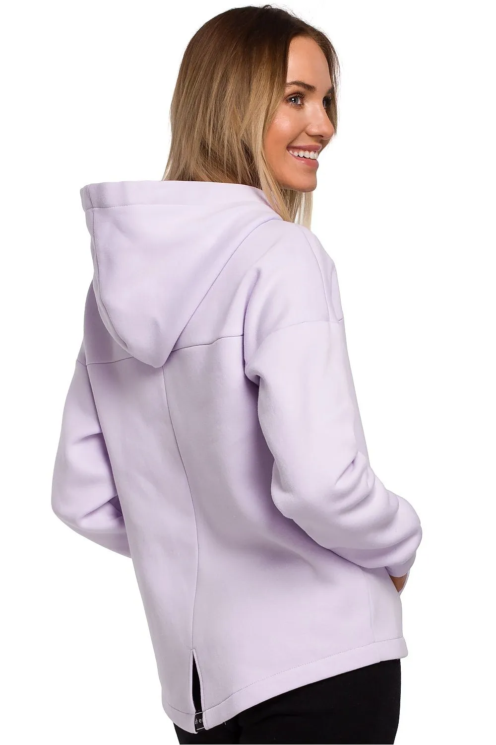 Violet Full Zip Hooded Sweatshirt