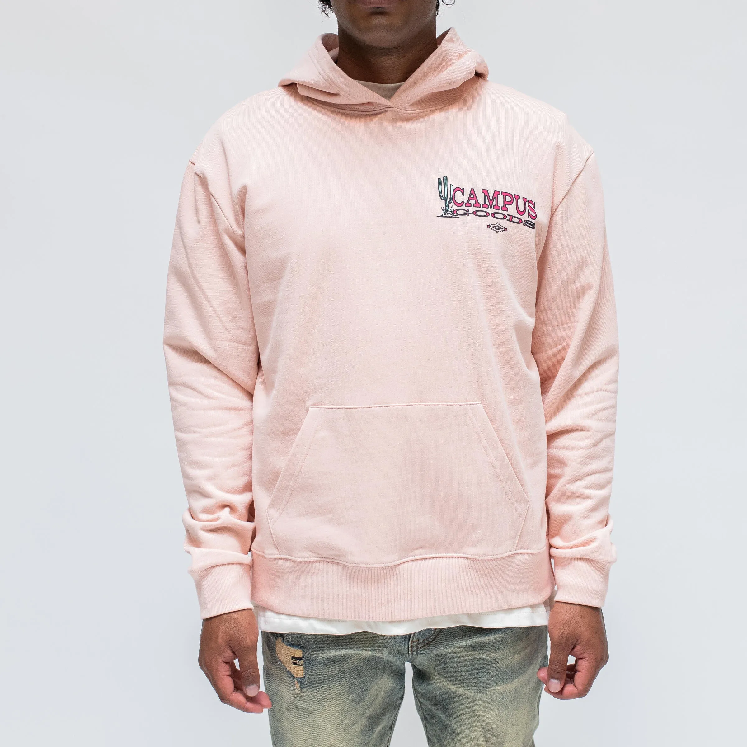 Western Hoodie Pink