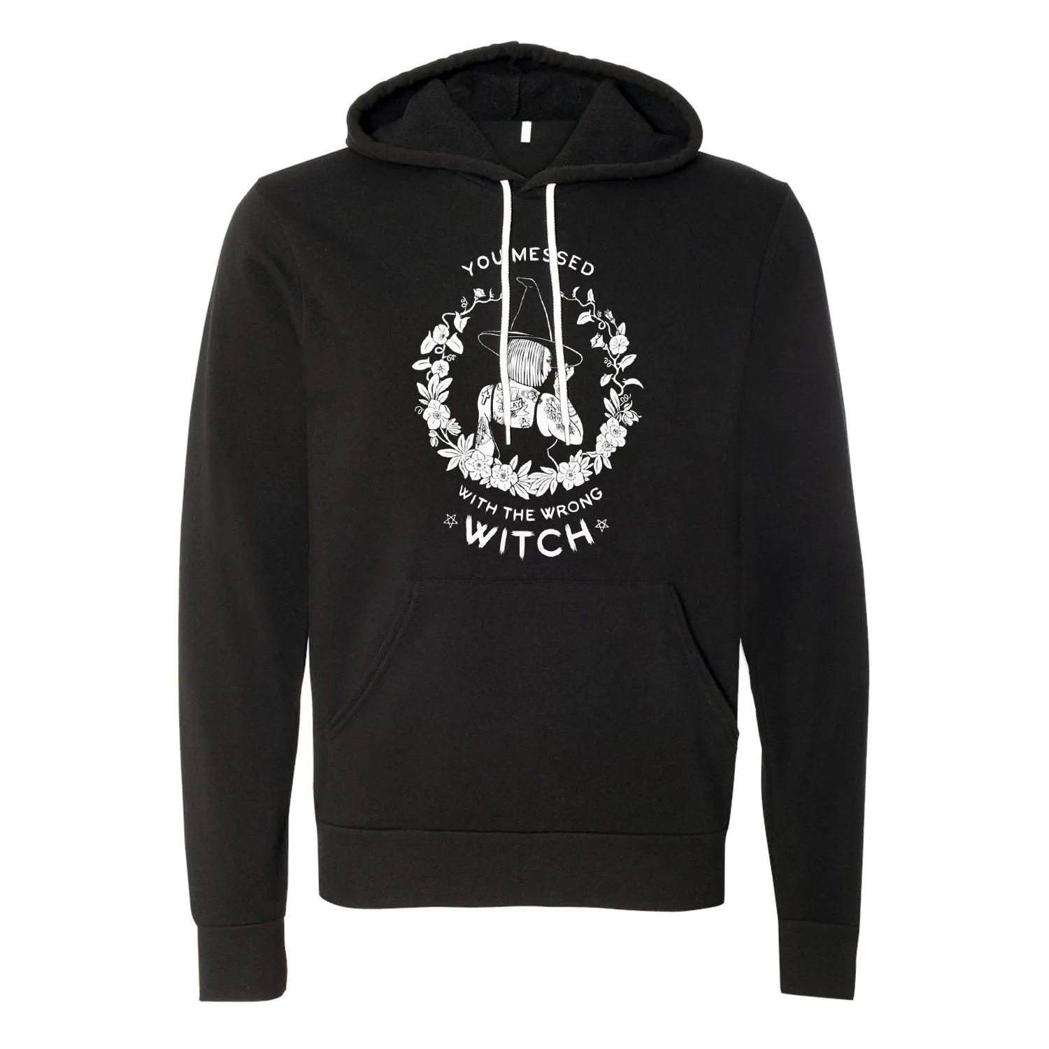 Wrong Witch Black - Pullover Hoodie