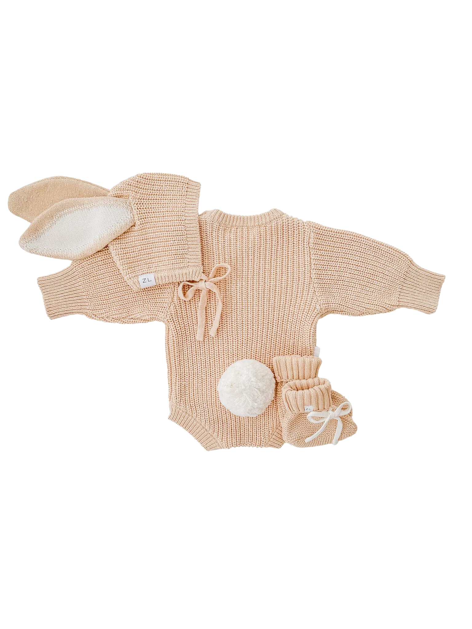 Ziggy Lou Booties SAND/MILK